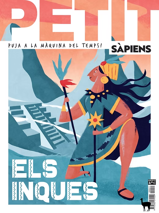 Cover for the magazine Petit Sàpiens