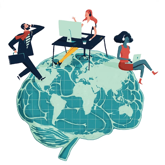 Illustration Share Leadership Emergence