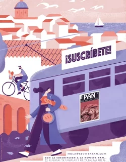 Advertisement for the magazine P/A/N