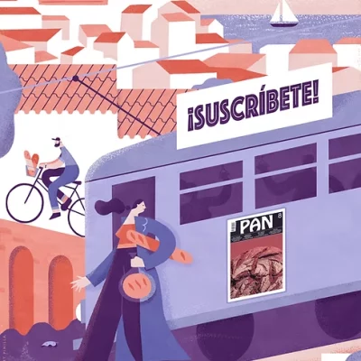 Advertisement for the magazine P/A/N