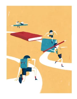 Cover illustration for the newspaper Diari de Sabadell