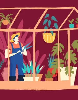 Illustration for the book Climate Changes: The Choice is Ours