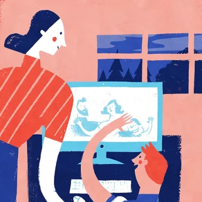 Illustration form the magazine Gemenskap & Påverkan